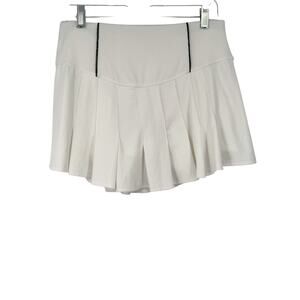 Lucky in Love Women's M 8-10 Wave Pique Pleated Tennis Skirt Pickleball Sports